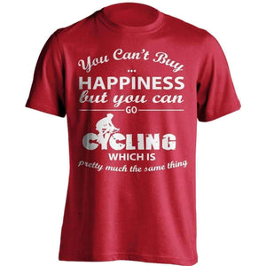 Happiness Cycling T-Shirt - OutdoorsAdventurer