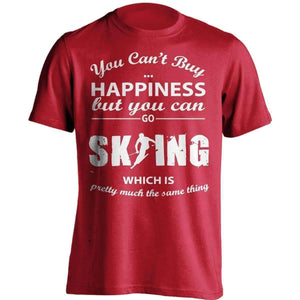 You Can't Buy Happiness Skiing T-Shirt