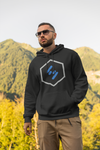 Black S Logo Hoodie