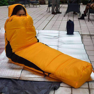 Outdoor Camping Winter Mummy Shaped Sleeping Bag - OutdoorsAdventurer