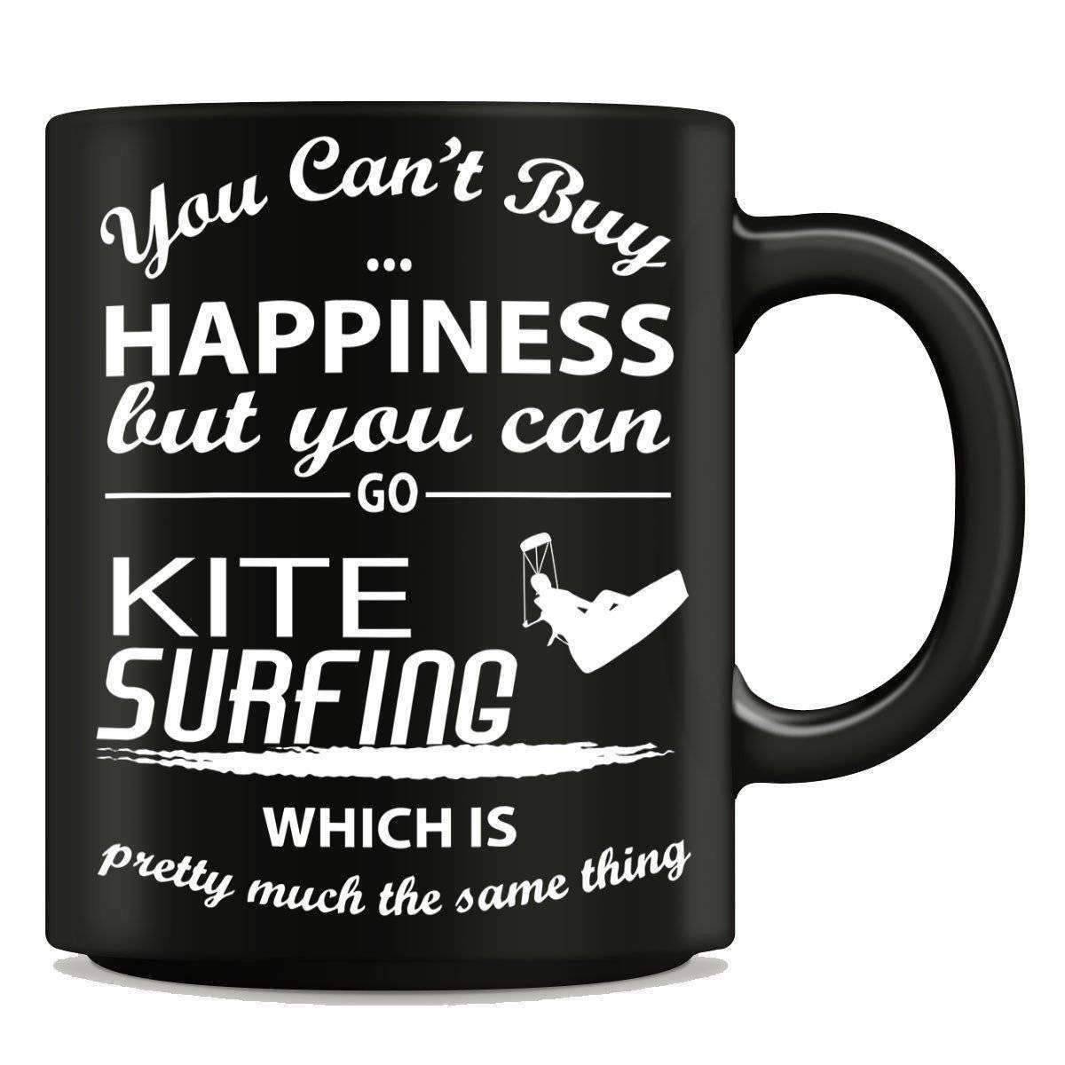 "You Can't Buy Happiness But You Can Go Kite Surfing" Mug - OutdoorsAdventurer