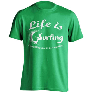 "Life Is Surfing" T-Shirt - OutdoorsAdventurer