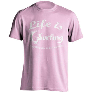 "Life Is Surfing" T-Shirt - OutdoorsAdventurer