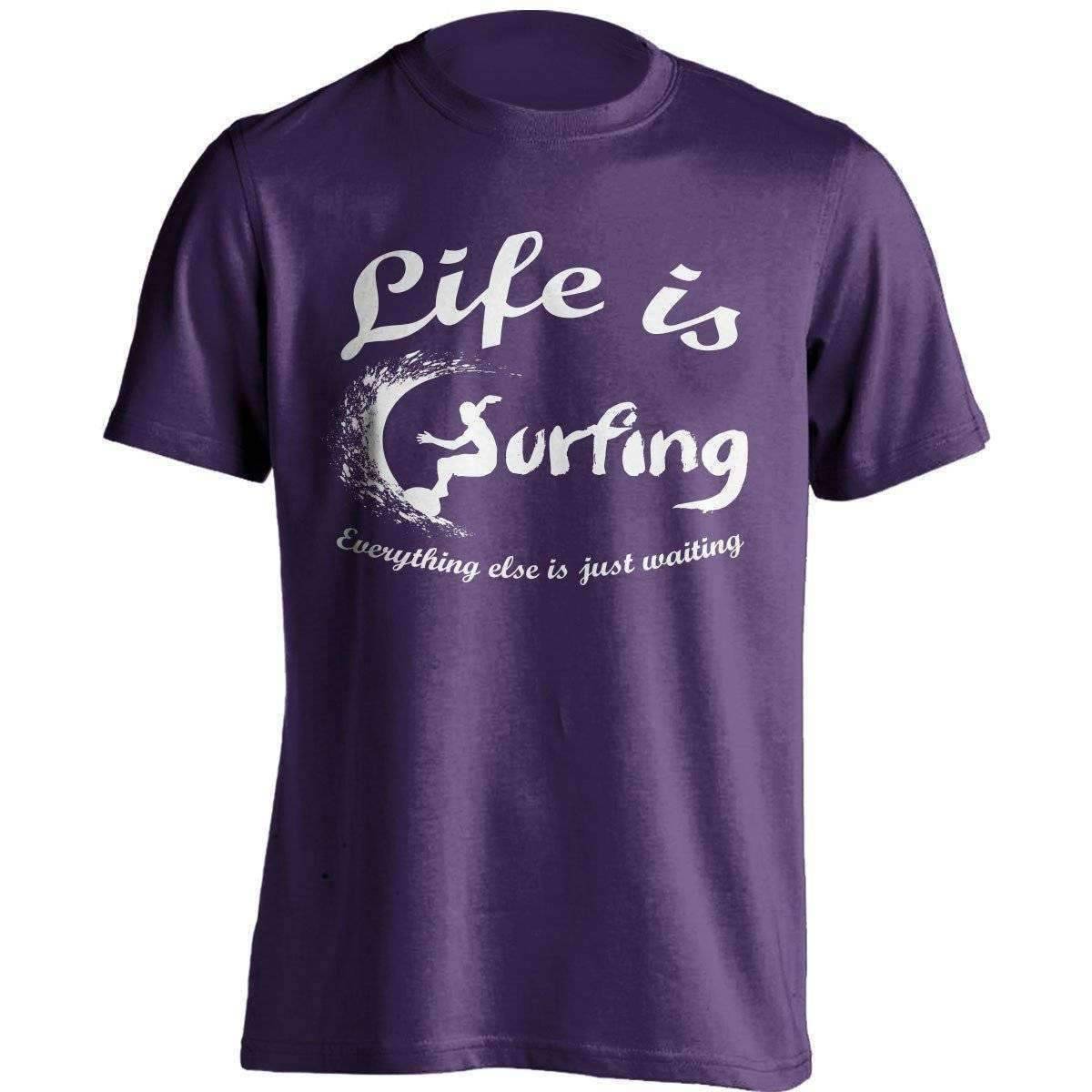 "Life Is Surfing" T-Shirt - OutdoorsAdventurer