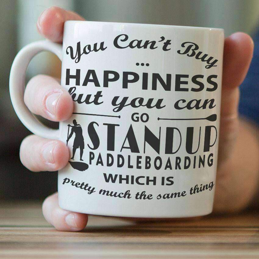 "You Can't Buy Happiness But You Can Go Standup Paddleboarding" Mug - OutdoorsAdventurer