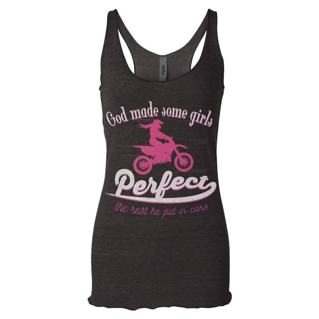 "God Made Some Girls Perfect..." Tank Top - OutdoorsAdventurer