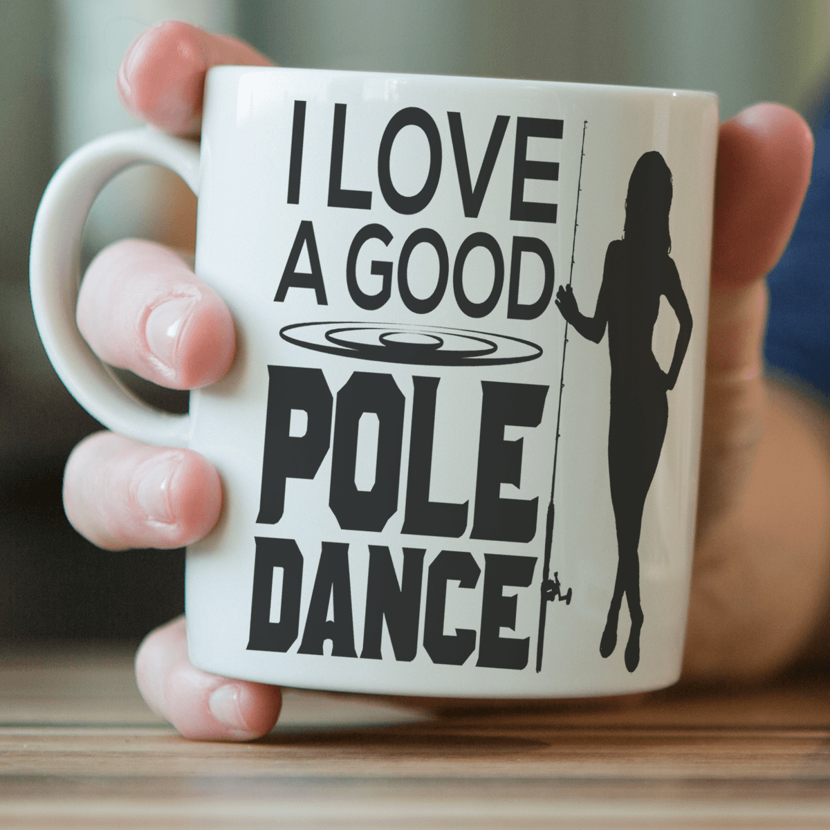 "I Love A Good Pole Dance" Fishing Mug - OutdoorsAdventurer