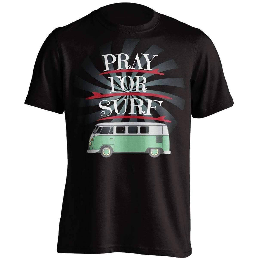 "Pray For Surf" Surfing T-Shirt - OutdoorsAdventurer