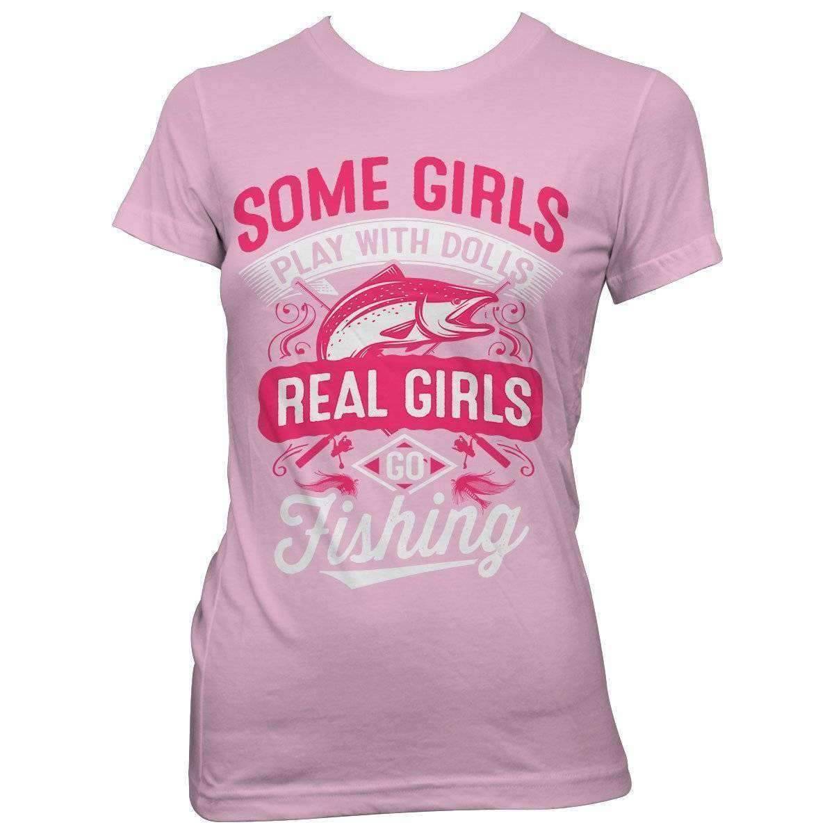 Real Girls Go Fishing T-Shirt - OutdoorsAdventurer
