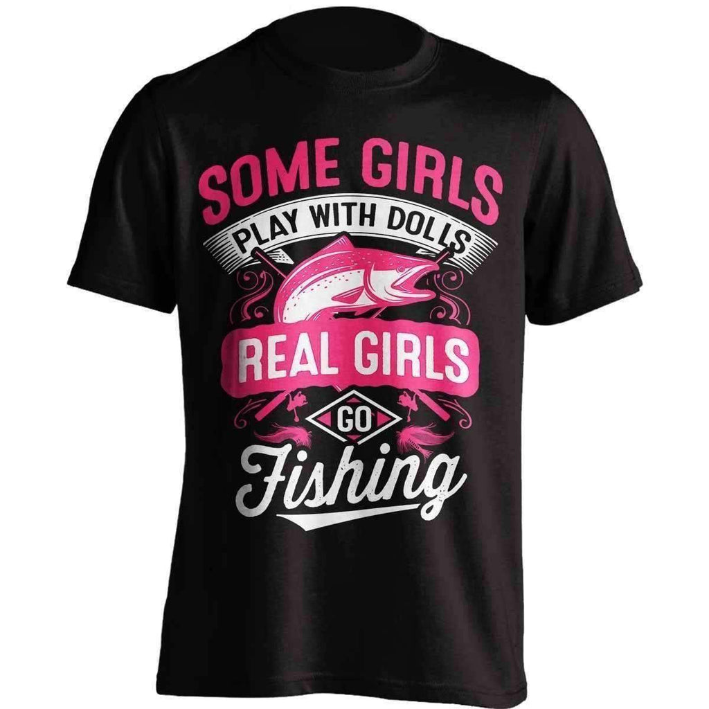 Real Girls Go Fishing T-Shirt - OutdoorsAdventurer