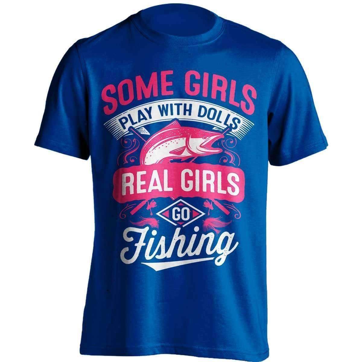 Real Girls Go Fishing T-Shirt - OutdoorsAdventurer