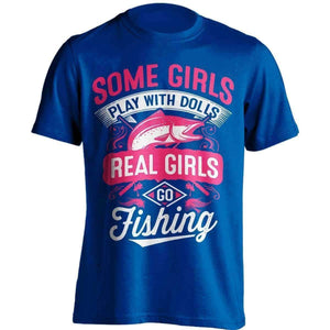 Real Girls Go Fishing T-Shirt - OutdoorsAdventurer