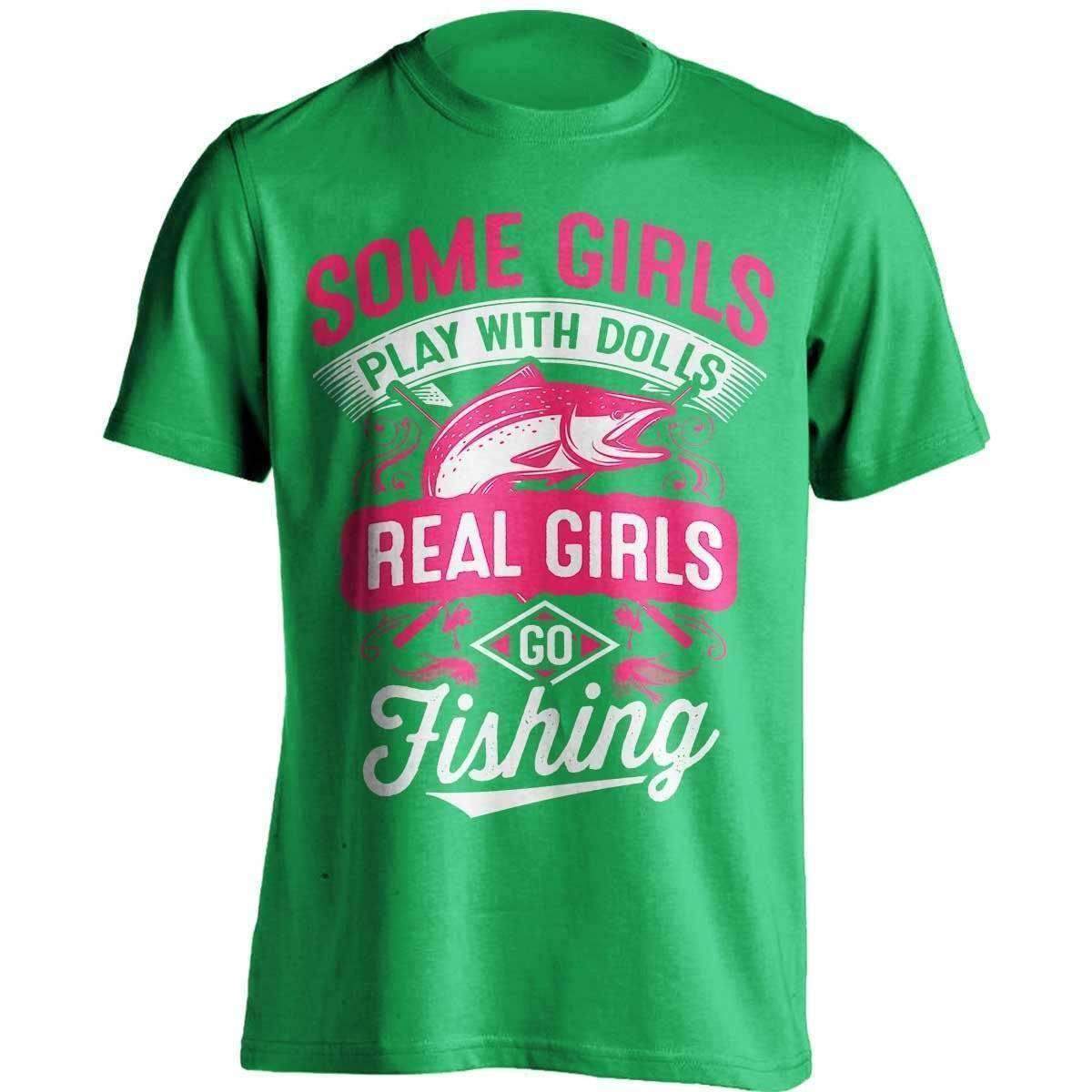 Real Girls Go Fishing T-Shirt - OutdoorsAdventurer