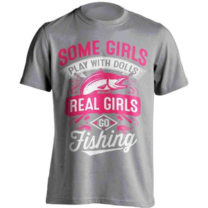 Real Girls Go Fishing T-Shirt - OutdoorsAdventurer