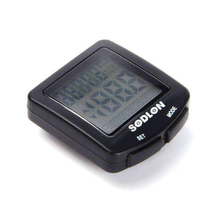 LCD Bike Computer with 20+ Features , Waterproof + Backlit - OutdoorsAdventurer