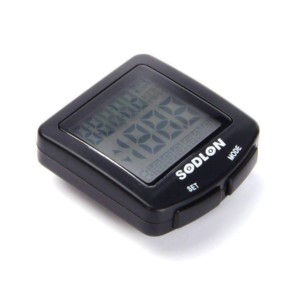 LCD Bike Computer with 20+ Features , Waterproof + Backlit - OutdoorsAdventurer