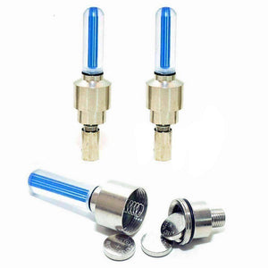 2x Motion Sensing LED Wheel Valve Cap Light - OutdoorsAdventurer