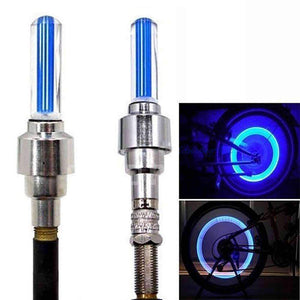 2x Motion Sensing LED Wheel Valve Cap Light - OutdoorsAdventurer