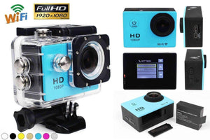12MP HD 1080P Digital Sports DV Action Waterproof Camera with WiFi - OutdoorsAdventurer