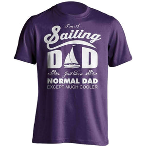 Much Cooler Sailing Dad T-Shirt - OutdoorsAdventurer
