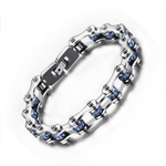 Crystal Stainless Steel Bike Bracelet - OutdoorsAdventurer