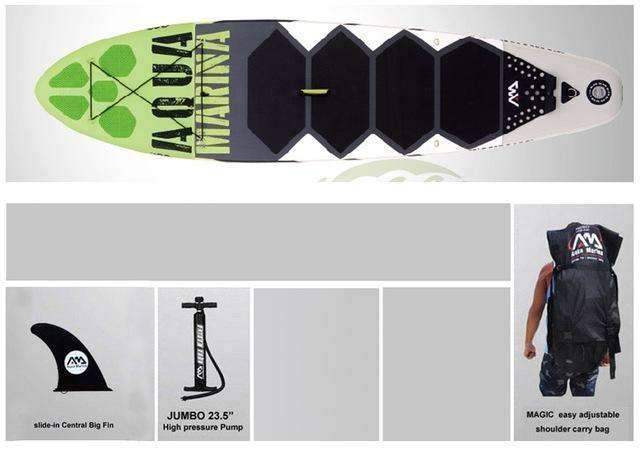 AQUA MARINA 10 Feet Inflatable Stand Up Paddle Board - OutdoorsAdventurer