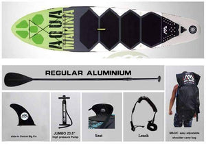 AQUA MARINA 10 Feet Inflatable Stand Up Paddle Board - OutdoorsAdventurer