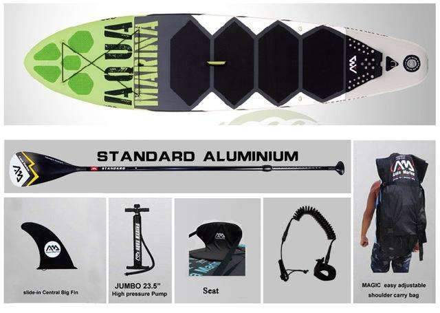 AQUA MARINA 10 Feet Inflatable Stand Up Paddle Board - OutdoorsAdventurer