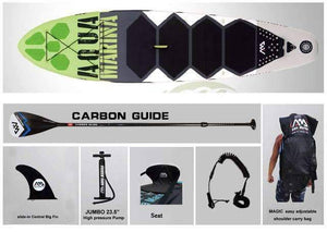 AQUA MARINA 10 Feet Inflatable Stand Up Paddle Board - OutdoorsAdventurer