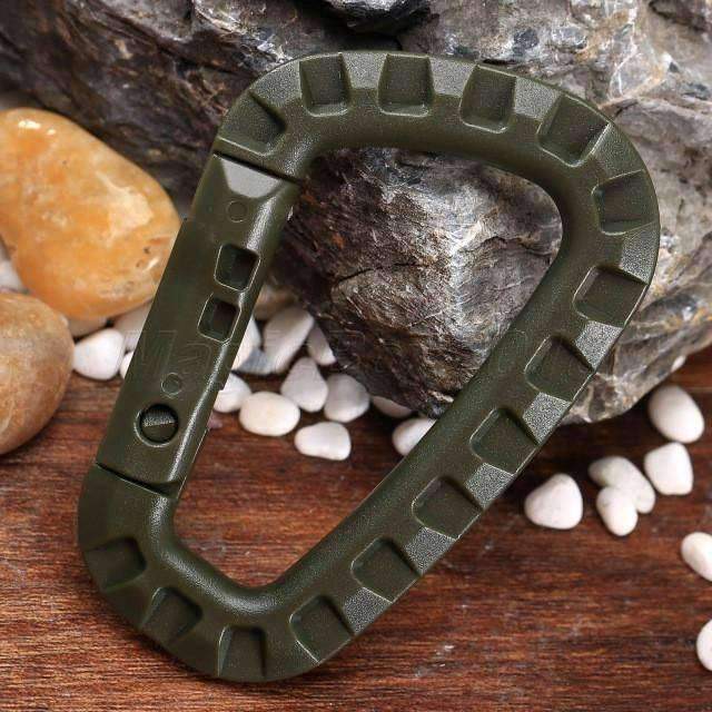 5 Pieces Plastic Carabiners Buckle Hook - OutdoorsAdventurer