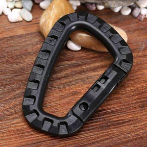 5 Pieces Plastic Carabiners Buckle Hook - OutdoorsAdventurer