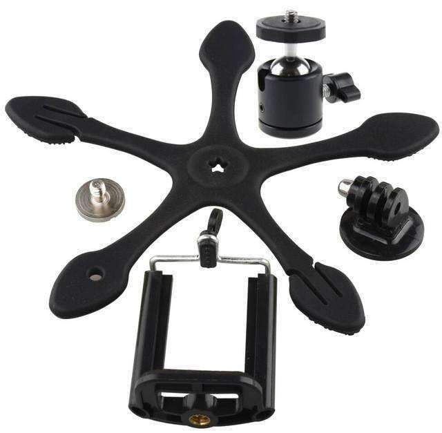 Flexi Smartphone And Action Cams Mount - OutdoorsAdventurer