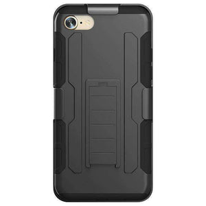 Military Black Armor iPhone Case - OutdoorsAdventurer