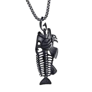 Fish Bone Necklace - OutdoorsAdventurer