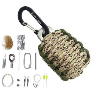 Paracord  Carabiner Outdoor Survival Tool - OutdoorsAdventurer