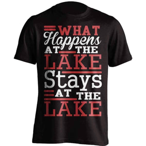 What Happens At The Lake Fishing T-Shirt