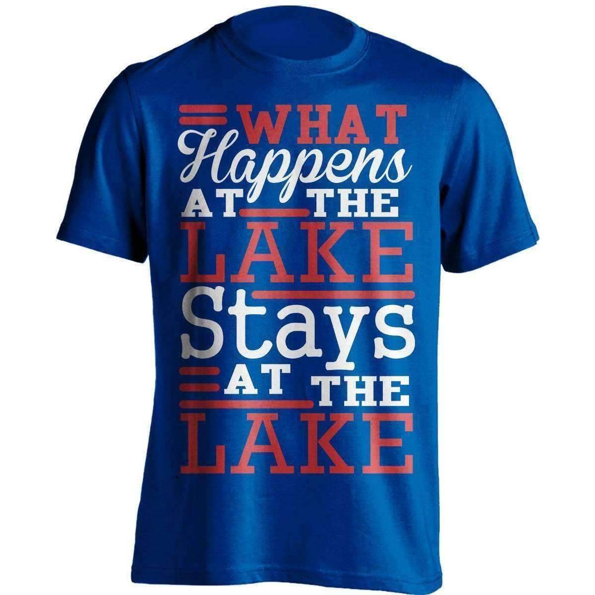 What Happens At The Lake Fishing T-Shirt
