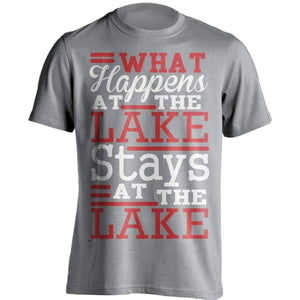 What Happens At The Lake Fishing T-Shirt