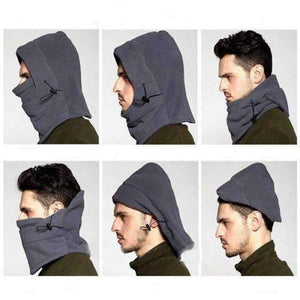 6 in 1 Thermal Fleece Balaclava Hood - OutdoorsAdventurer